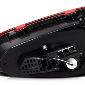 Par Lanterna Traseira Golf 2014 A 2017 Com Led Porta Mala Esquerdo Vermelho