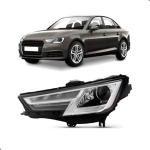 Farol Para A4 2017 2018 2019 Com Xenon 1ª Linha Esquerdo/motorista