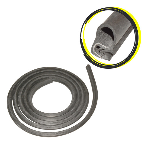 Guarnicao Portas Laterais Borracha Brasilia Variant Ii