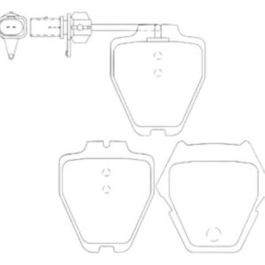 Pastilha Dianteira A8 4.2 1998 A 2006
