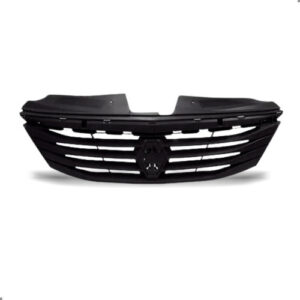 Kit Grade Para Logan 2011 2012 2013 Superior E Inferior Preto Preto