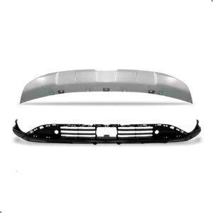 Kit Parachoque Inferior Tiggo 8 Pro 2022 A 2026 Com Spoiler Preto