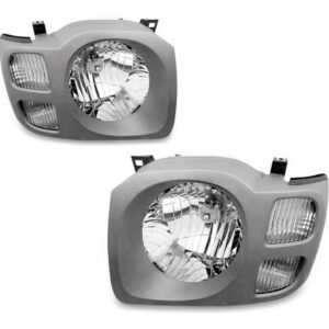 Par Farol Moldura Cinza Xterra 2004 A 2007