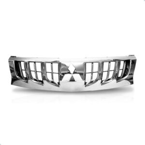 Kit Grade Parachoque L200 Sport 2017 A 2023 C/ Kit Milha Cromado