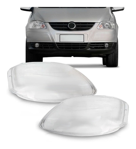 Par Lente Farol Fox 2007 A 2009 Foco Duplo