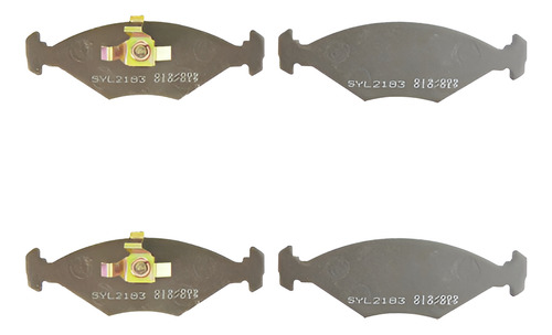 Pastilha Dianteira Uno Mille 2009 Em Diante