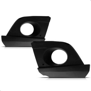 Par Faróis Milha E Molduras Saveiro Cross 2010 A 2014