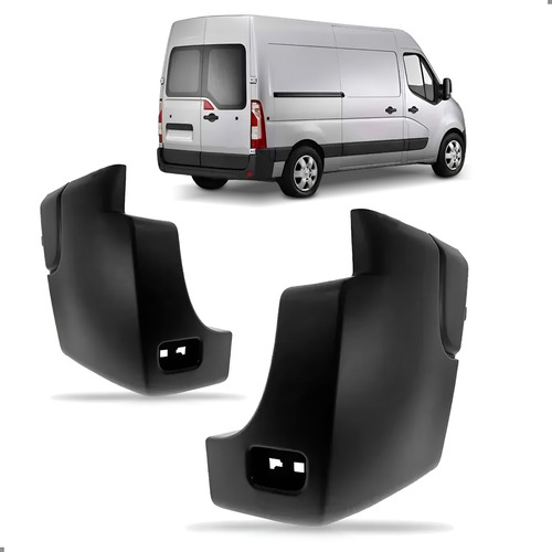 Par Ponteira Parachoque Traseiro Para Master 2013 A 2023