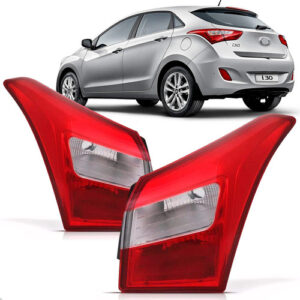 Par Sinaleira Traseira Para Hyundai I30 2013 A 2016 Canto