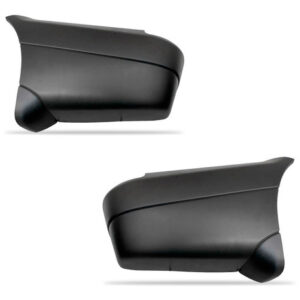 Par Ponteira Traseira Parachoque Strada 1997 A 2006 Preta