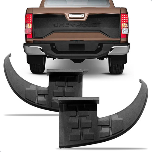 Par Ponteira Parachoque S10 2012 A 2024 Traseira