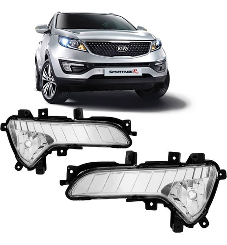 Par Farol Milha Auxiliar Neblina Para Kia Sportage 2014 2015