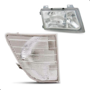 Kit Farol E Pisca Para Sprinter 1995 A 2005 Lado Direito Direito/passageiro