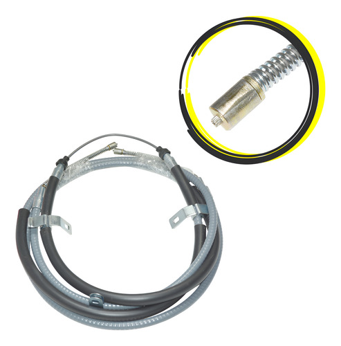 Cabo De Freio De Mao Gol Exceto Gti 1994 Em Diante