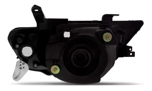 Farol L200 Triton 07/16 Foco Simples Pisca Cristal 1ª Linha Esquerdo/motorista