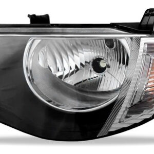 Farol L200 Triton 07/16 Foco Simples Pisca Cristal 1ª Linha Esquerdo/motorista