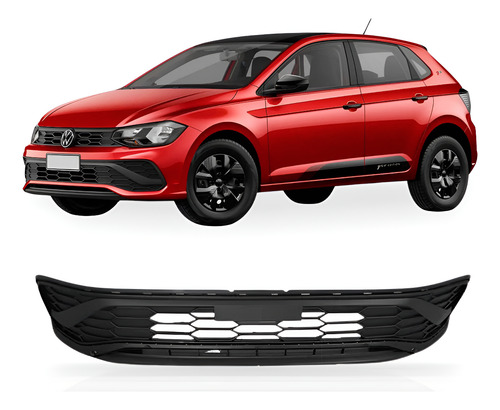 Grade Central Polo Track 2023 A 2026 Parachoque Dianteiro