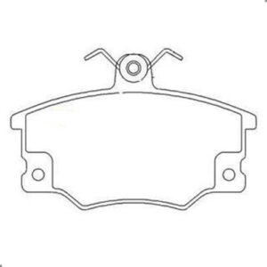 Pastilha Dianteira Uno 1.5r 1.6r 1987 Ate 1993