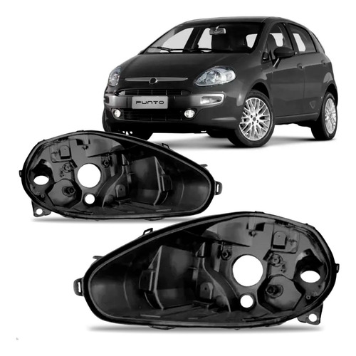 Par Farol Carcaça Punto 2013 2014 2015 2016 2017