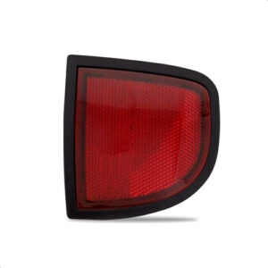 Par Lanterna Refletor Neblina L200 Triton 07 A 12 Parachoque - Esquerdo E Direito - Vermelho