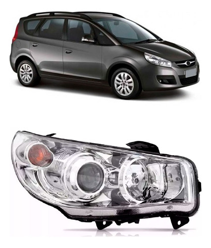 Farol Para Jac J6 2011 2012 2013 2014 2015 Manual 1ª Linha Direito/passageiro