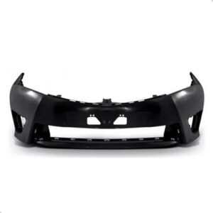 Parachoque Dianteiro Corolla 2015 A 2017 Com Par Guias Preto