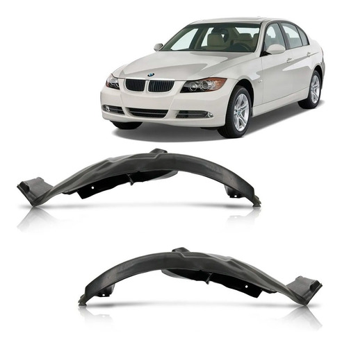 Par Aparabarro Bmw S3 2006 A 2008 Dianteiro/diant