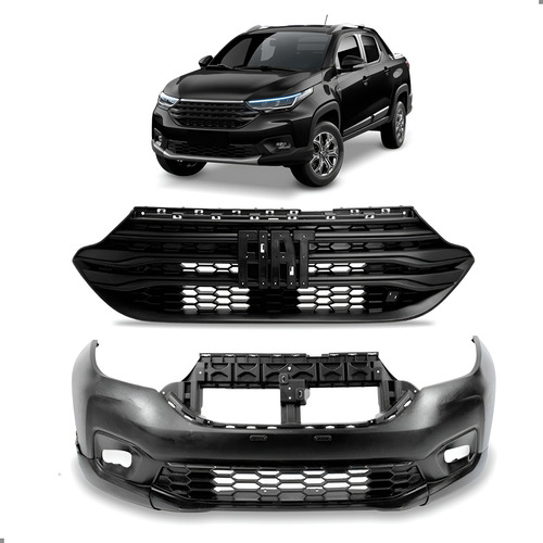 Kit Parachoque Para Strada 2020 2021 2022 2023 2024 2025