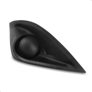 Par Moldura Milha Fiesta 2011 Até 2012 Sem Furo Preto Preto Ambos Os Lados