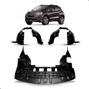 Kit Defletor Para Tracker 2014 2015 2016 Com Par Parabarro