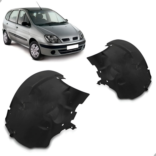 Par Aparabarro Dianteiro Scenic 2001 A 2011 Parte Traseira