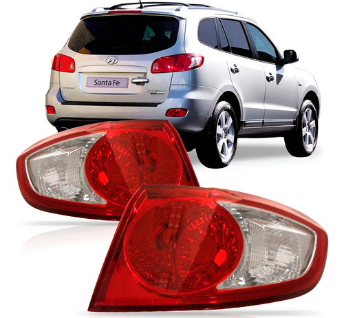Par Lanterna Santa Fe Para Hyundai Ano 2006 07 08 2009 2010