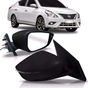 Par Retrovisor Versa 2016 2017 2018 Eletrico Com Pisca