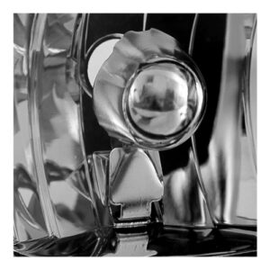 Farol Grand Cherokee 1999 A 2001 Cromado 1ª Linha Direito/passageiro