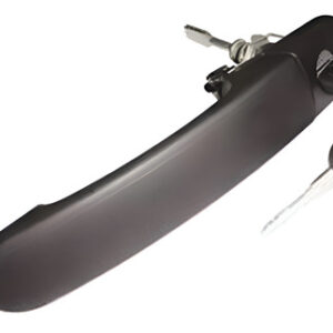 Macaneta Externa Dianteira Direita/esquerda Com Chave Mecani Preto