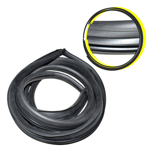 Borracha Para-brisas Sem Friso Monza 2 4 Portas Todos .