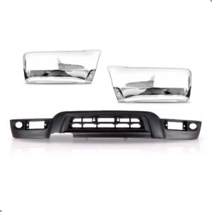 Kit Spoiler Saia Para Sw4 1999 A 2004 C/par Polaina Cromada