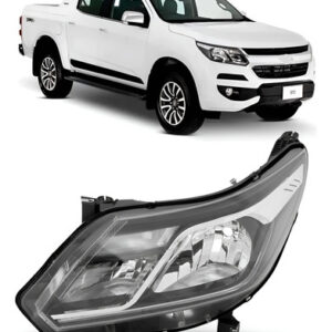 Farol S10 2017 A 2023 C/ Led E Reator 1ª Linha - Esquerdo/motorista
