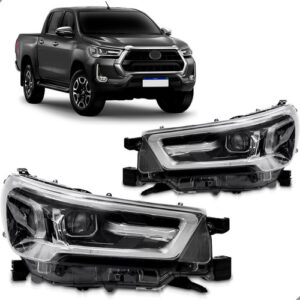 Par Farol Hilux Srv Sr Srx Ano 2021 2022 2023 2024 Com Led