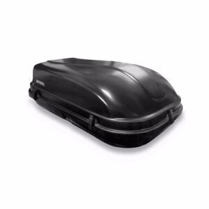 Kit Travessa Jeep Compass Preto Com Maleiro 600 Litros Preto