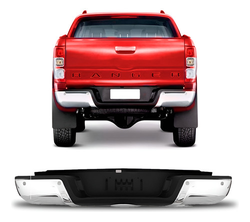 Envolvente Traseiro Ranger 13 A 16 Sem Furo  1a Linha