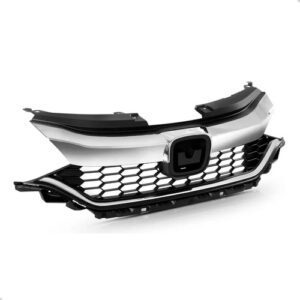 Tela Frontal Radiador Para Honda City 22/24 Moldura Cromada Cromado