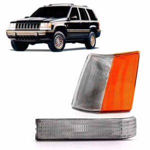 Kit Lanterna Sinaleira Grand Cherokee 93 94 A 97 Esquerdo Cristal