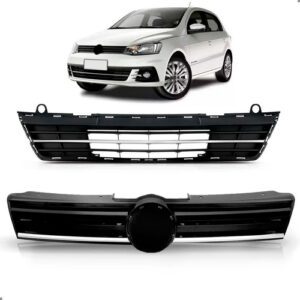 Par Grades Para Gol G7 Voyage 2016 A 2019 Superior Inferior Preto