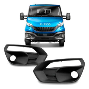 Par Grade Moldura Milha C/furo Milha E Dayligh Daily 20 A 22 Preto