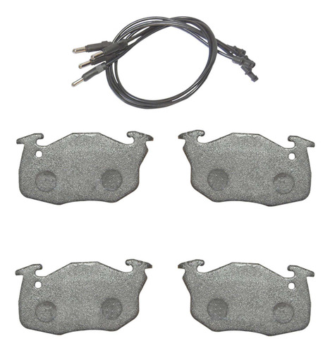 Pastilha Dianteira 106 1.0 8v 92 A 01 R19 94 A 99 Ax 93 A 96