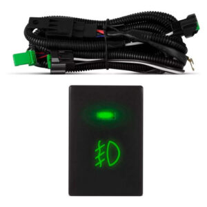 Kit Farol Milha Neblina Corolla 2009 2010 2011 Aro Preto Transparente