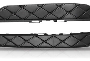 Jogo Tela Parachoque Dianteiro Mercedes C180 2012 2013 2014 Preto