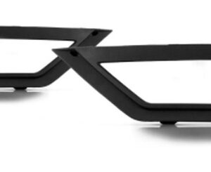 Par Moldura Farol Milha Gol 2018 A 2019 Com Furo Texturizado Ambos Os Lados