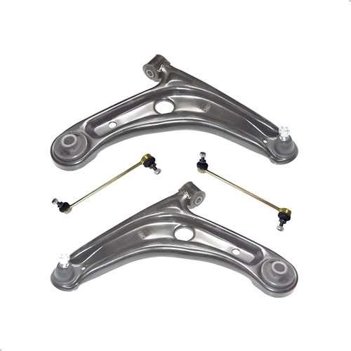 Kit Bandeja Balanca Dianteira Com Bieleta Fit 2003 Em Diante